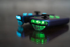 Color Shifting Custom LED Joy-Cons Purple/Blue Mod with Backlit Buttons for the Nintendo Switch