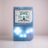 Custom Nintendo Game Boy DMG “Heisenberg Blue” with Backlit IPS Screen And LED Buttons