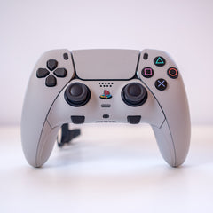 PS5 Edge Controller Retro PS1 Grey with Old-School Action Buttons Sony Wireless Gaming Controller