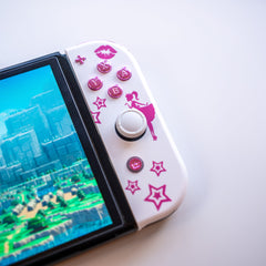 Custom Joy-Cons “Non-Barbie” Edition Nintendo Switch Gaming Controllers