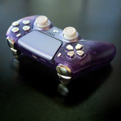 Spectra V Controller for PS5 – Translucent Violet Shell with Chrome Accents