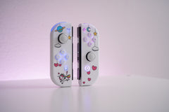 Unicorns Hearts & Stars Custom LED Joy-Cons Cute Nintendo Switch Controller Mods