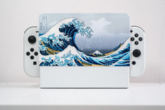 Nintendo Switch Custom Dock Cover "The Great Wave of Kanagawa" Special Edition