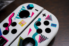 Nintendo Switch 90s Nostalgia Old School Retro “Build At Home” Customization Set
