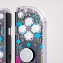 Super Mario Bros. Wonder Clear Joy-Cons Special Edition Nintendo Switch Custom Controllers