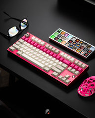 KEYKOBO LILIES OF THE VALLEY ABS DOUBLE-SHOT KEYCAP SET (Instock)