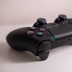 Retro PS5 Controller Black With Old-School Action Buttons Sony Wireless Gaming Controller