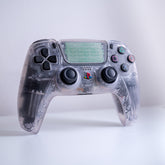 Clear PS5 Controller Retro With Old-School Action Buttons Sony Wireless Gaming Controller