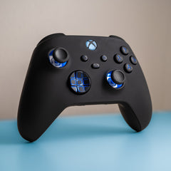 Xbox Controller With LED Black Backlit Buttons for Xbox Series X/S/One & PC