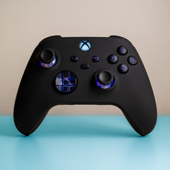 Xbox Controller With LED Black Backlit Buttons for Xbox Series X/S/One & PC