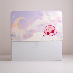 Kirby-Inspired Nintendo Switch Dock Cover Pink And Cloud Puff