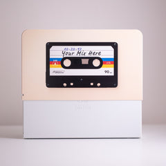 Nintendo Switch Dock Cover Retro Mixtape Cassette Design - Customizable