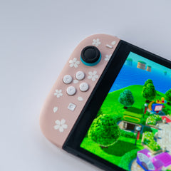 Custom Switch 2 Joy-Cons Sakura Blush: The Kyoto Petal Edition