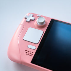Customized Steam Deck By Valve - Pastel Blush Pink & White Edition