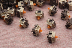 KTT X 80 Retros Game 1989 Orange Linear Switch Factory Lubed (10PCS)