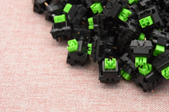 BSUN GREEN ARROW LINEAR SWITCH FACTORY LUBED (10PCS)