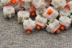 HMX AMBER LINEAR SWITCH FACTORY LUBED (10PCS)