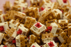 BSUN Strawberry Cheesecake Tactile Switch R2 Factory Lubed (10PCS)