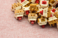 BSUN Strawberry Cheesecake Tactile Switch R2 Factory Lubed (10PCS)
