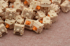 HMX CITRUS SILVER V2 LINEAR SWITCH FACTORY LUBED (10PCS)