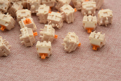 HMX CITRUS SILVER V2 LINEAR SWITCH FACTORY LUBED (10PCS)