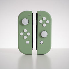 Custom Nintendo Switch Soft Joy-Con Controllers Matcha Green Tea