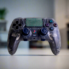 PS5 Edge Controller Retro Smoke Clear with Old-School Action Buttons Sony Wireless Gaming Controller