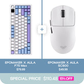 EPOMAKER X AULA F75 Max + EPOMAKER X AULA SC800 Bundle