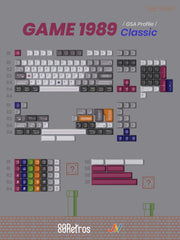 GAME 1989 GSA KEYCAPS GSA PROFILE POLISHED ABS