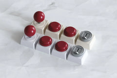 80 RETROS METAL ARTISAN KEYCAP