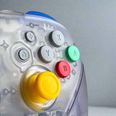Nintendo Switch Pro Controller Retro Clear GameCube Aesthetic Gaming Controller
