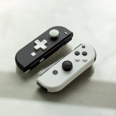 Black and White “Oreo Cookie” Joy-Cons Nintendo Switch Gaming Controllers