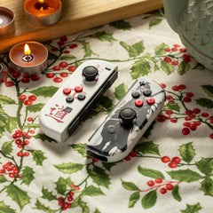 Samurai Warrior Joy-Cons Custom Japanese Aesthetic Nintendo Switch Gaming Controllers