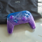 Cosmic Glitter Pro Controller Holographic Custom Nintendo Switch Gaming Controller