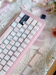 Wish Sticky Notes Dye Sublimation PBT Cherry Profile Keycaps