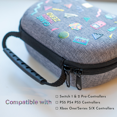 Gaming Controller Case 90s Nostalgia For PlayStation Switch & Xbox Controllers