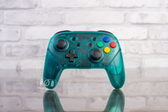 Nintendo Switch Pro Controller N64 Mod Ice Blue Customized Controller