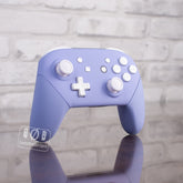 Nintendo Switch Pro-Controller Mod Pastel Purple with White Buttons