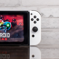Joy-Con MOD New Nintendo Switch OLED Style Nintendo Switch Custom Controllers Black And White