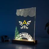 TOTK Acrylic LED Decorative Gaming Stand The Legend Of Zelda: Tears Of The Kingdom