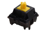 BSUN MAPLE SUGAR LINEAR SWITCH FACTORY LUBED (10PCS)