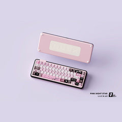 Luck68 Ball-catched Tri-mode RGB Prebuilt Mechanical Keyboard