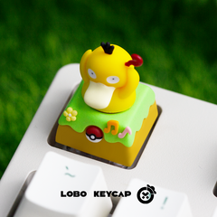 Psyduck Rotatable Pokemon Handmade Artisan Resin ESC Keycap