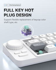 K811 Wired Macro Defined Mechanical Keyboard