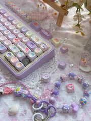 My Little Pony Dye Sublimation PBT MOA Profile Keycaps