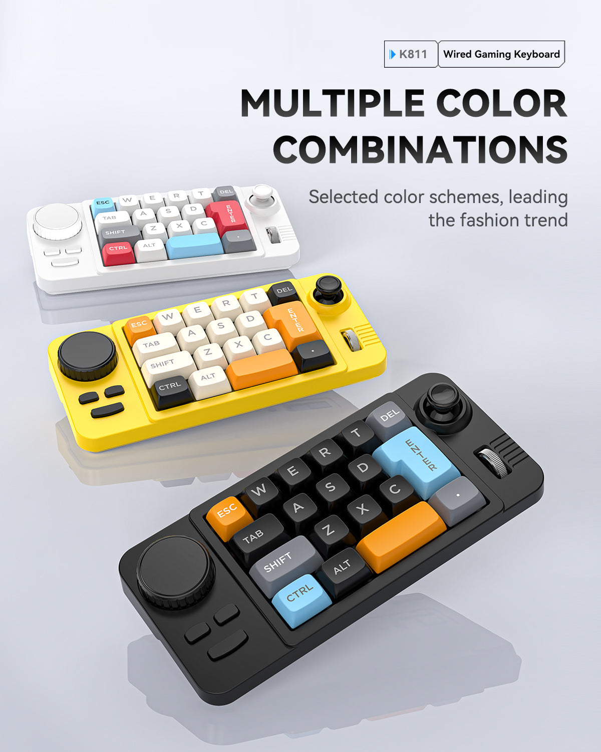 K811 Wired Macro Defined Mechanical Keyboard
