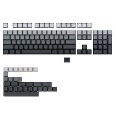 Polar Day Dye Sublimation PBT OEM Profile Shine Through Keycaps