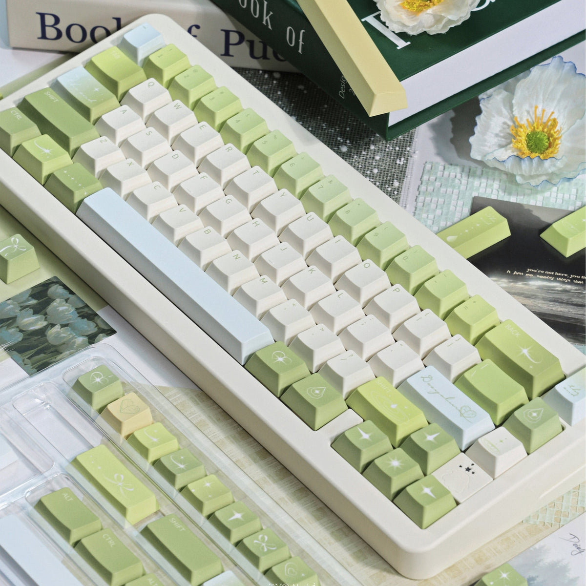 Love Rain PBT Cherry Keycaps
