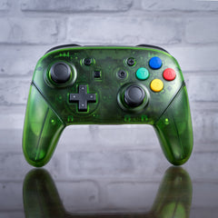 Nintendo Switch Pro-Controller Mod N64 “Funtastic Series” Jungle Green Customized Controller