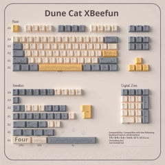 Dune Cat Dye Sublimation PBT Cherry Keycaps